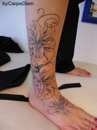 Blumen Tattoo Bildergalerie